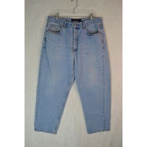 Calvin Klein Jeans Men's 36x30 Easy Fit Double Stone Wash Tapered Jeans